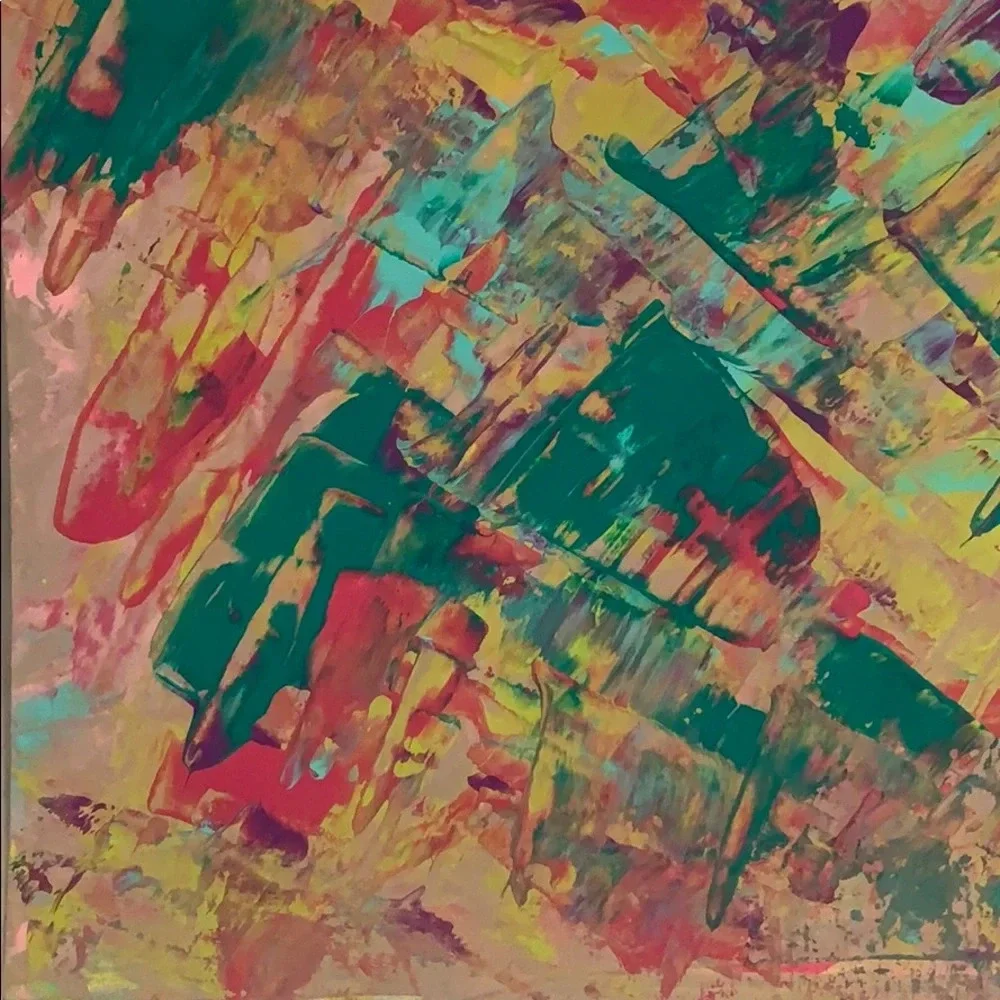 Original - Teal, magenta, pink, aqua, lime & blue